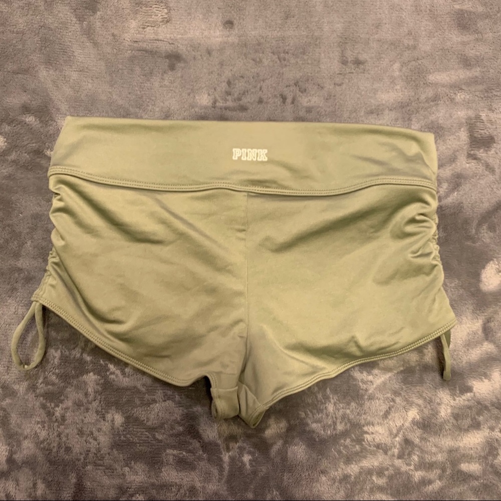 PINK gym to swim workout shorts